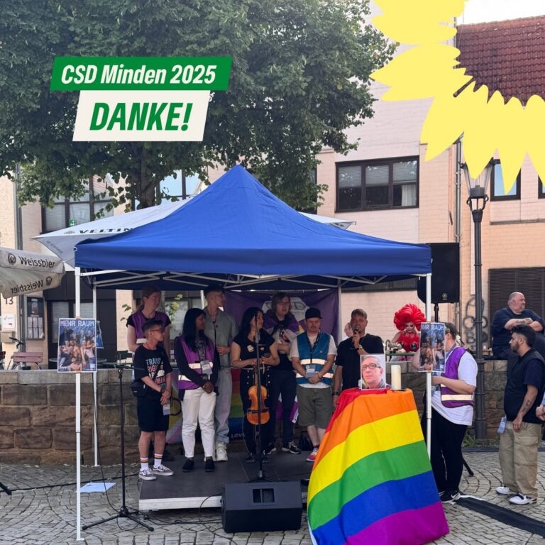 CSD Minden 2025 – Vielfalt leben, Erinnerung bewahren, sichtbar bleiben