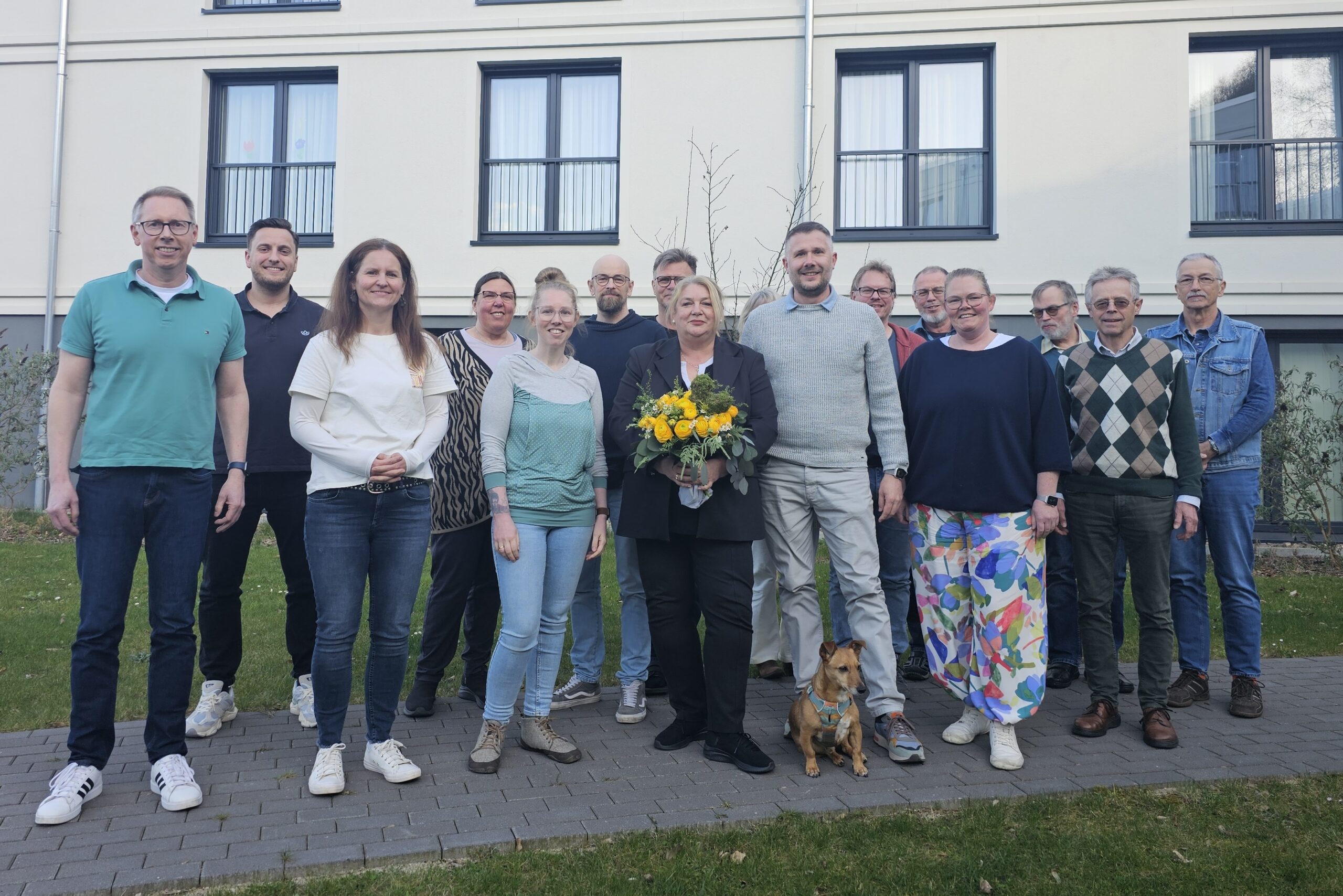Marc Weber, Dennis Müller, Stephanie Moore, Christine Wolff, Sandra Kiskemper, Sebastian Budde, Martin Seehafer, Bürgermeisterin Anke Grotjohann, Sebastian Ehmke, Tobias Glombek, Jörg Böhm, Tanja Brune