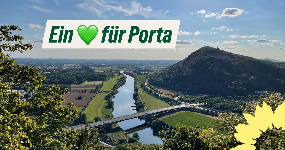 Ein grünes Herz für Porta